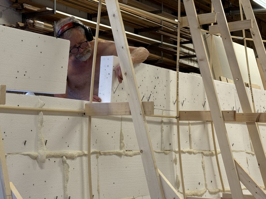 Skeppsvrak frigolit dekor