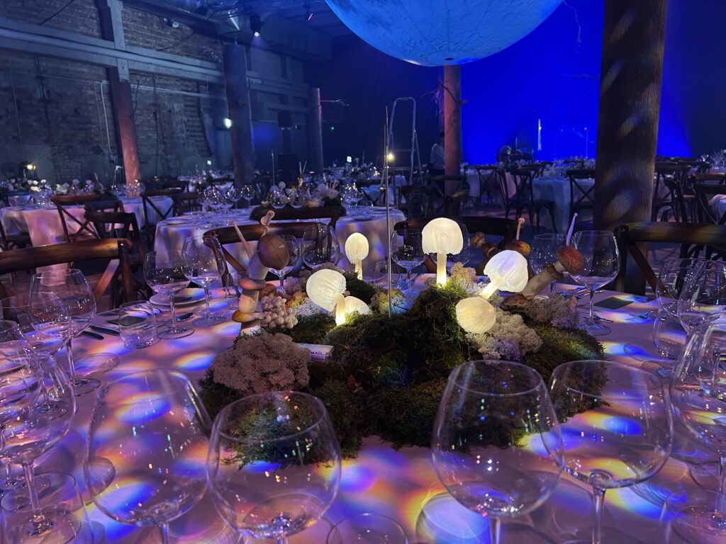 Svampar i silikon, dekor