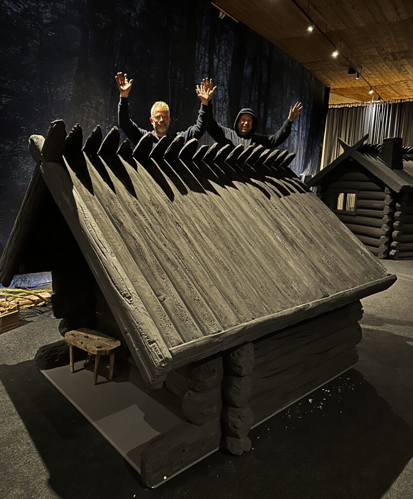 Timmerhus dekor frigolit Sjöhistoriska